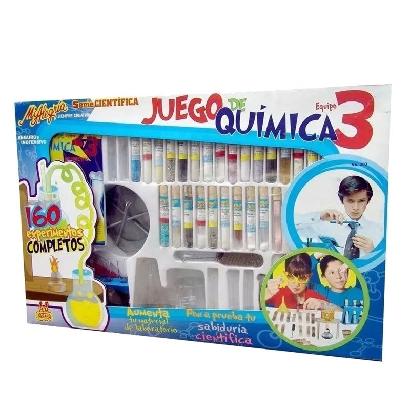 Juego de Química 3 de Mi Alegría