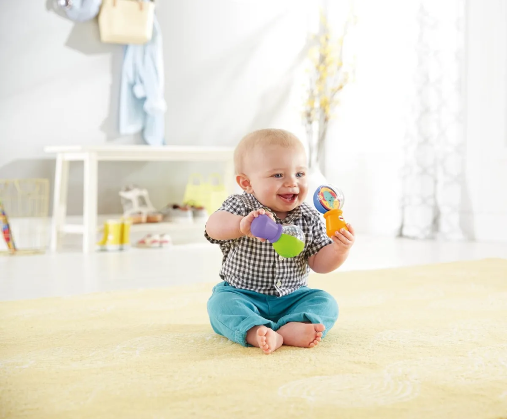 Fisher-Price Juguete para Bebés Maracas de Animalitos (juguetes para bebé de 0 a 6 meses)