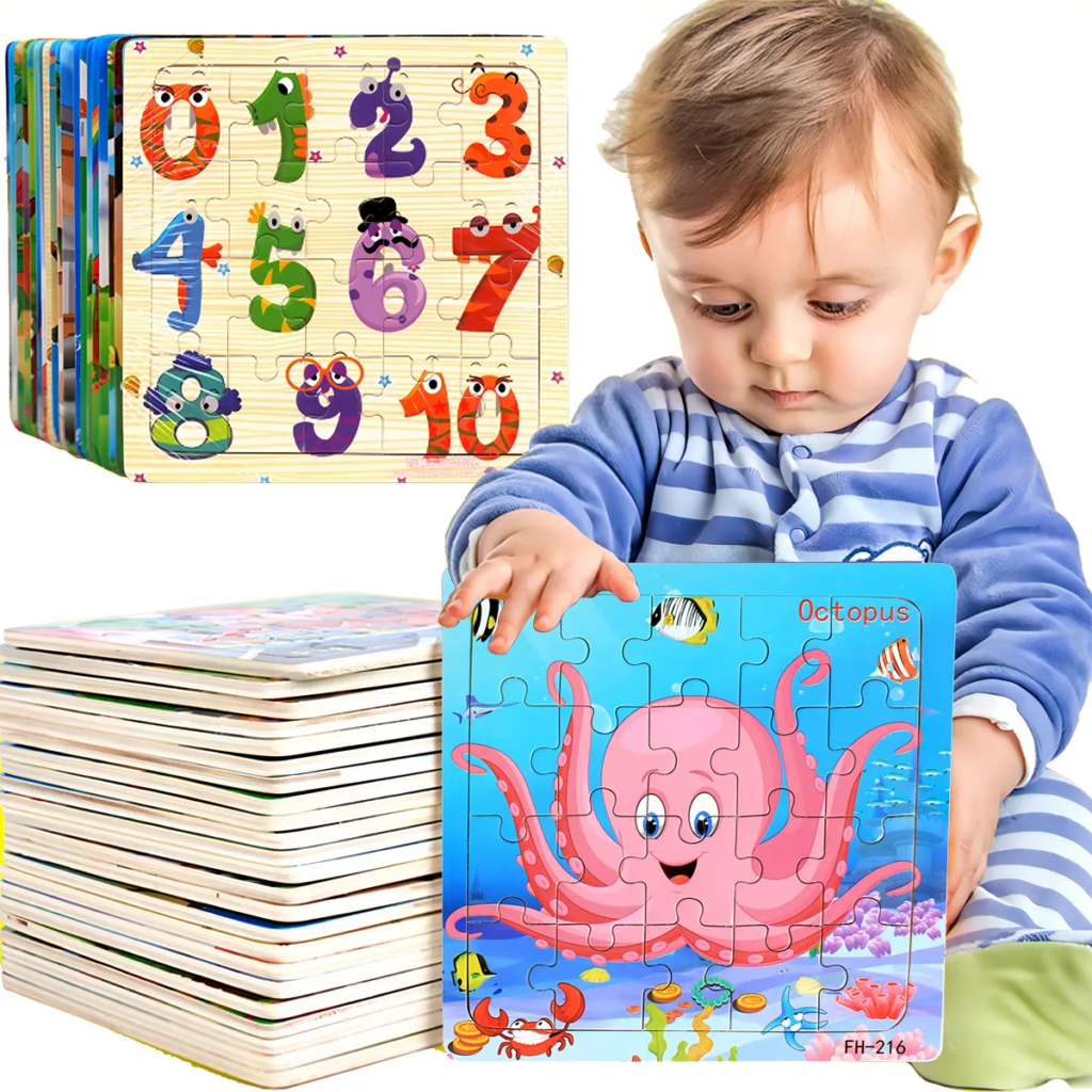 Rompecabezas para bebés de 0 a 3 meses